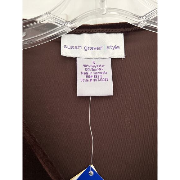 Susan‎ Graver Velvet Dress - Picture 2 of 4